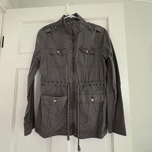 Women’s Gray Utility Jacket